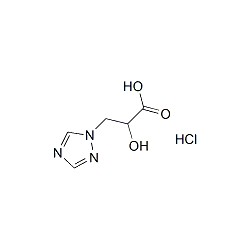 Triazole lactic acid hydrochloride