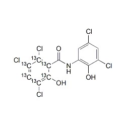 13C6-Oxyclozanide