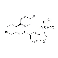 Paroxetine hydrochloride hemihydrate Solution