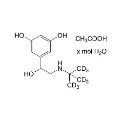 D9-Terbutaline acetate hydrate Solution