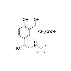 Salbutamol acetate Solution