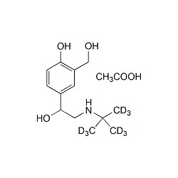 D9-Salbutamol acetate Solution