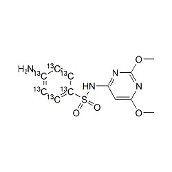 13C6-Sulfadimethoxine Solution