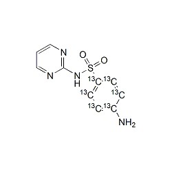 13C6-Sulfadiazine Solution