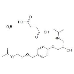 Bisoprolol hemifumarate salt